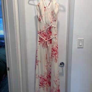 Floral floor length dress